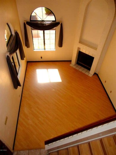 Living Room from Upstairs Master