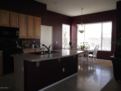 Kitchen and Nook Area with Big Island