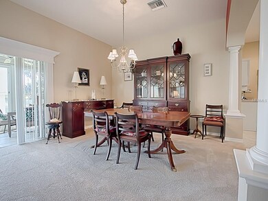 Nice dining room for more formal entertaining.