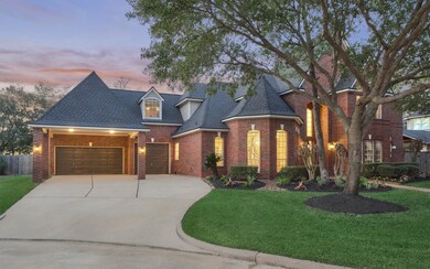 Beautiful brick elevation, lots of curb appeal and 3 car garage with car porte.