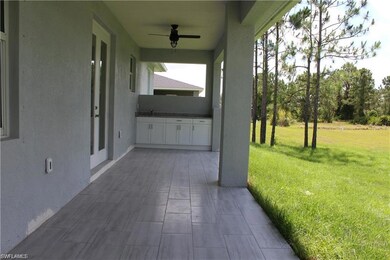 View of patio / terrace featuring ceiling fan