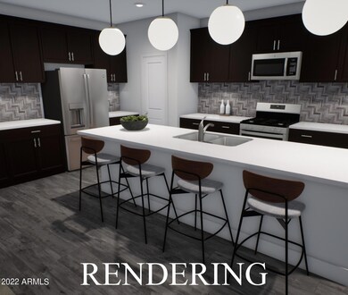 lot 50 Kitchen Rendering