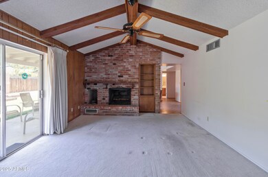 Wood Burning Fireplace