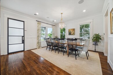 This spacious dining is perfect for family dinners
