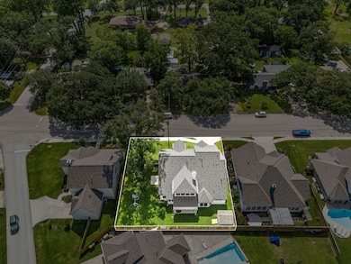 This expansive lot offers a generous backyard spac