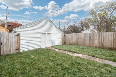 Separated 2-car Garage with 2 Pedestrian Doors