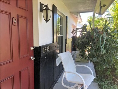 Private front porch area.