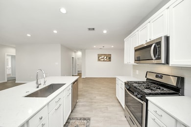 Kitchen with Gas Stove