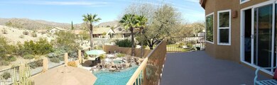 backyard DECK N E