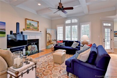 Fabulous floor plan includes great room with coffe
