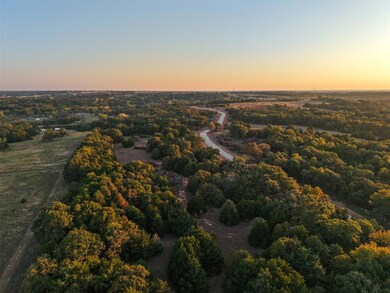 Aerial view of property's location