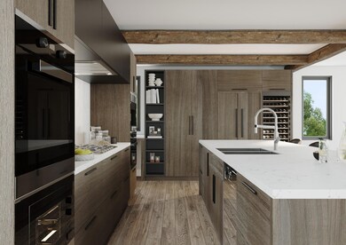 Rendering Kitchen MVE5 - Appliances View