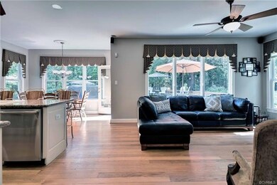 Den and Kitchen area