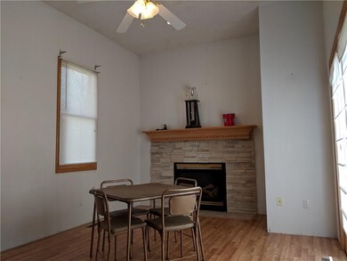 Den with Gas Fireplace