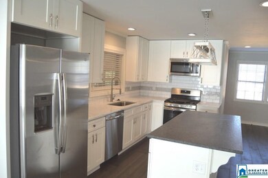 built in microwave and gas stove.