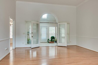 Living room toward sunroom