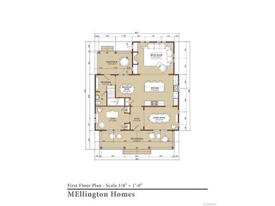 Floor Plan is consistent with this example of an E