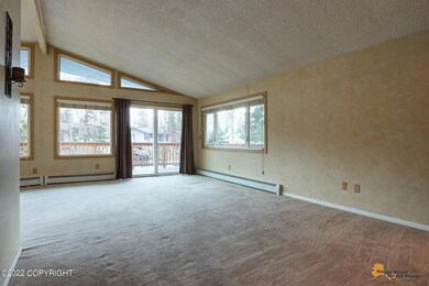 Living Room w/Access to Deck