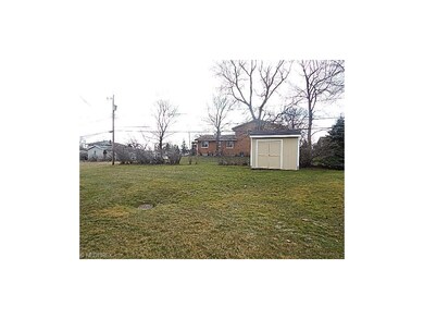 Shed in the back