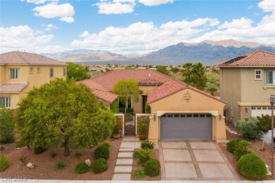 Front gated courtyard and immaculate mountain view