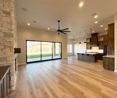 Main living areas