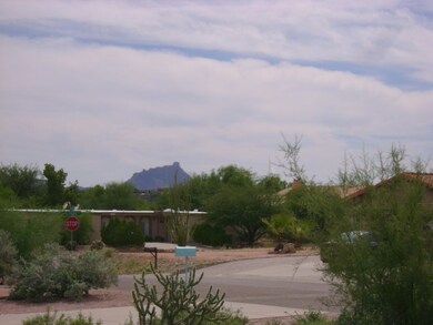 Red Mountain in distance