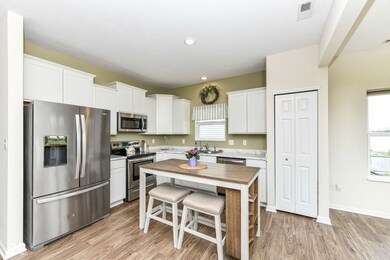 Bright Kitchen with lots of storage