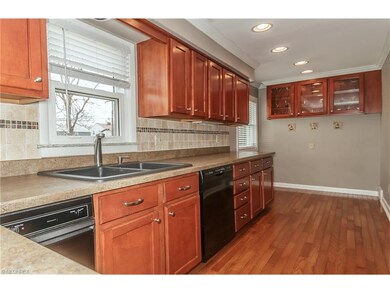 Remodeled kitchen with plenty of cabinets and coun