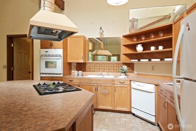 large kitchen island