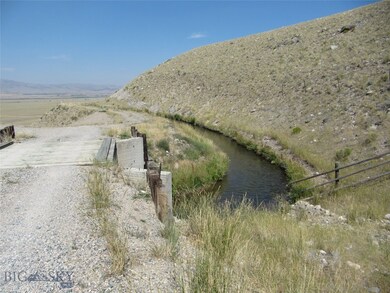 The bridge across the Irrigation Ditch that runs t
