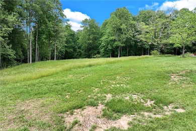 View of yard with a wooded view
