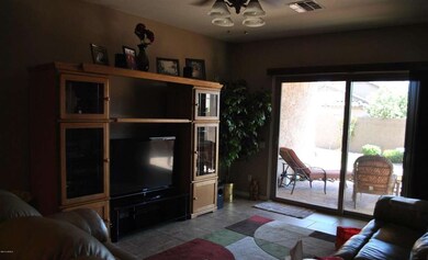 Family Room with Slider to Backyard