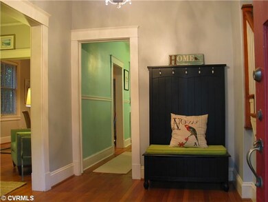 Foyer - Looking from front door back to center hal