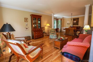 Gorgeous Formal Living and Dining spaces offer tri