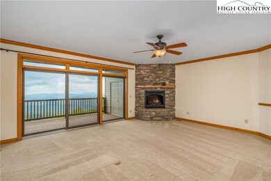 Breathtaking mountain views from living areas and