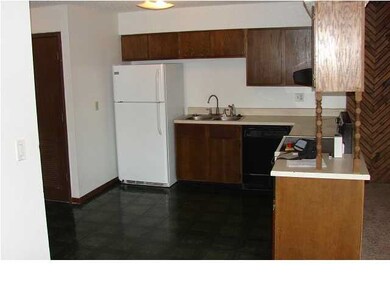 Large kitchen open through to the Living room and 
