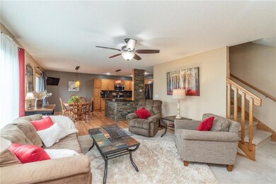 This large living space is ready for you to custom