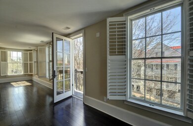 Living Area with Glass Doors
