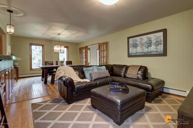 Cozy family room . .