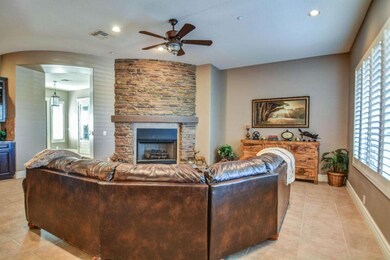 Gas fireplace in Great room