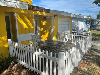 Front fenced area keeps the pets contained