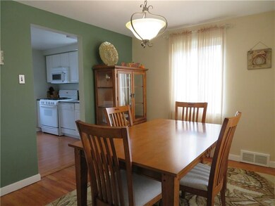 Dining Room with plenty of natural light.