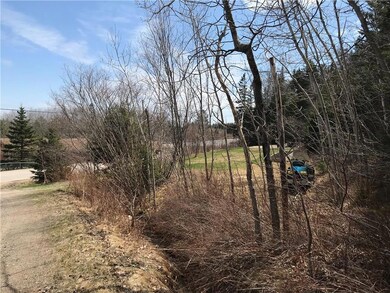 View of lot from neighbor's driveway