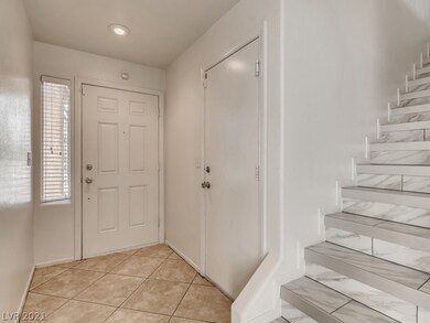 Hallway Tiled Stairs