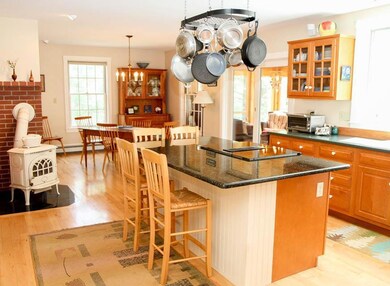 Behind the LR is the kitchen with...