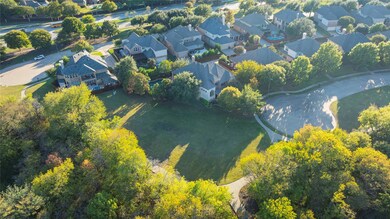 View of green space by house
