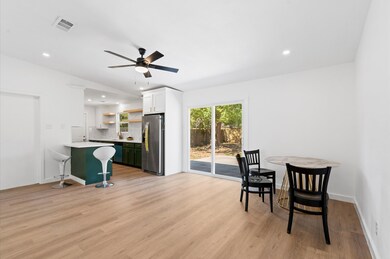 Dining area! Such a beautiful and airy space!