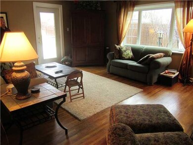 Living Room Living room showing large picture wind