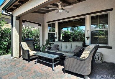 The spectacular backyard is very spacious and feat
