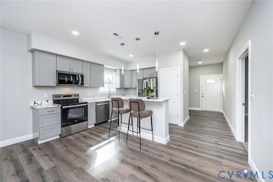 Kitchen Virtually Staged